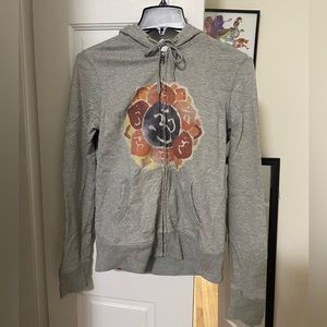 Lucky Brand Om Zip Up Hoodie